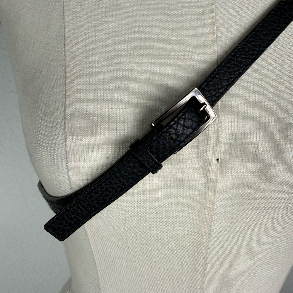 Black Leather women’s belt size 32
